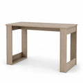 Rechteckiger Tisch aus Eichenholz, 120 cm x 60 cm x 75 cm, Eiche