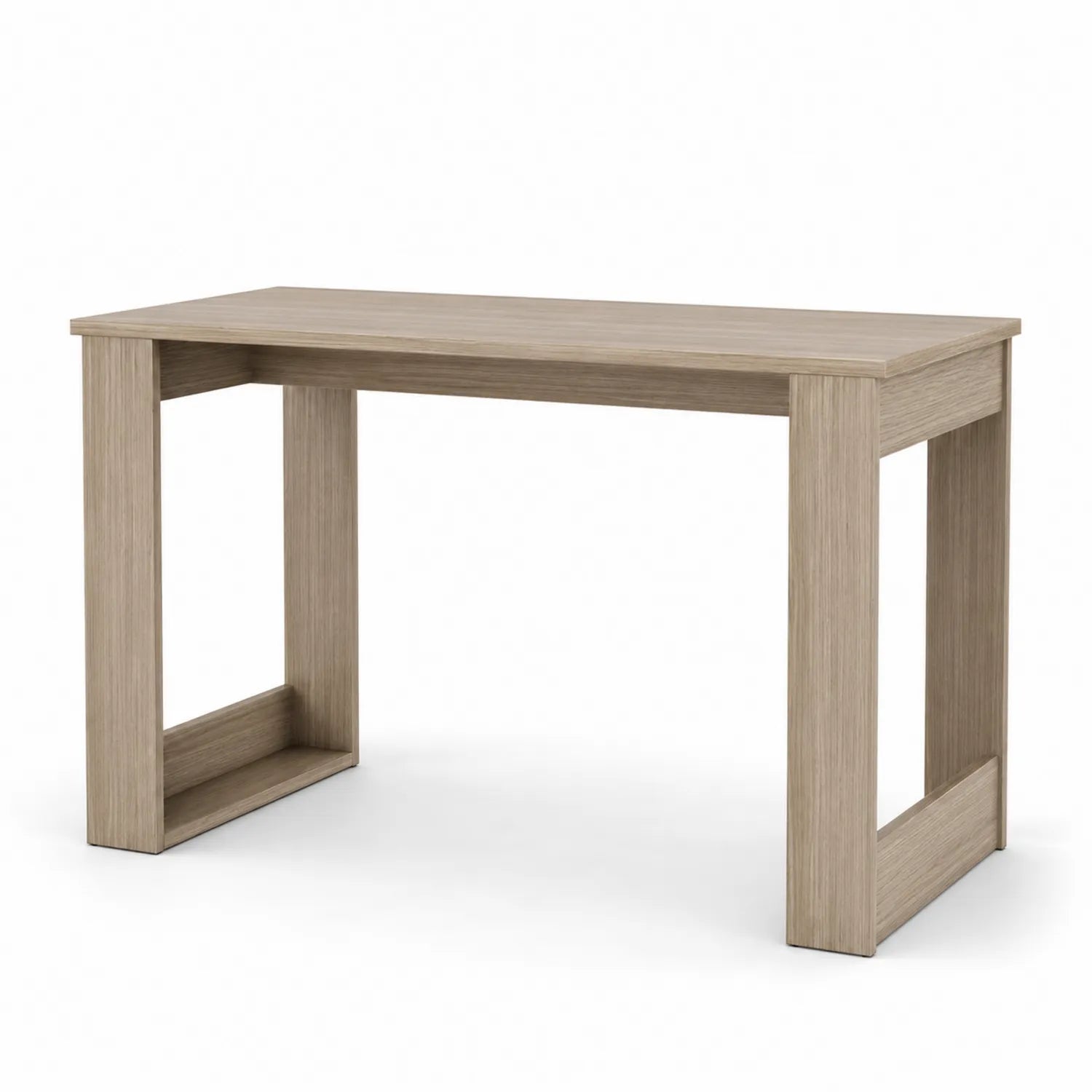 Rechteckiger Tisch aus Eichenholz, 120 cm x 60 cm x 75 cm, Eiche