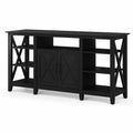 TV-Schrank MDF Schwarz 150x40x80 cm