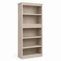 Holz Bücherregal 5 Ebenen 180x80x30 cm