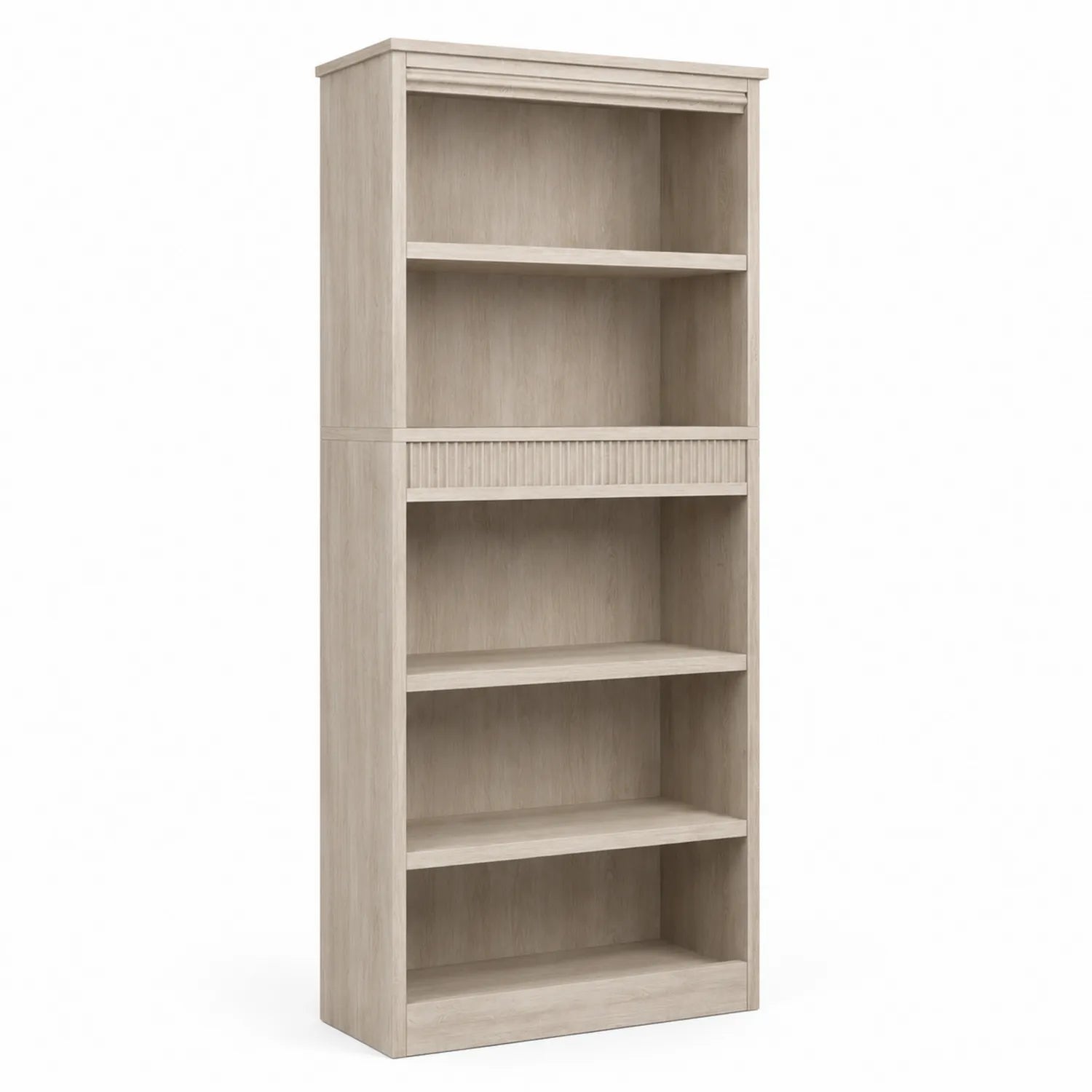 Holz Bücherregal 5 Ebenen 180x80x30 cm