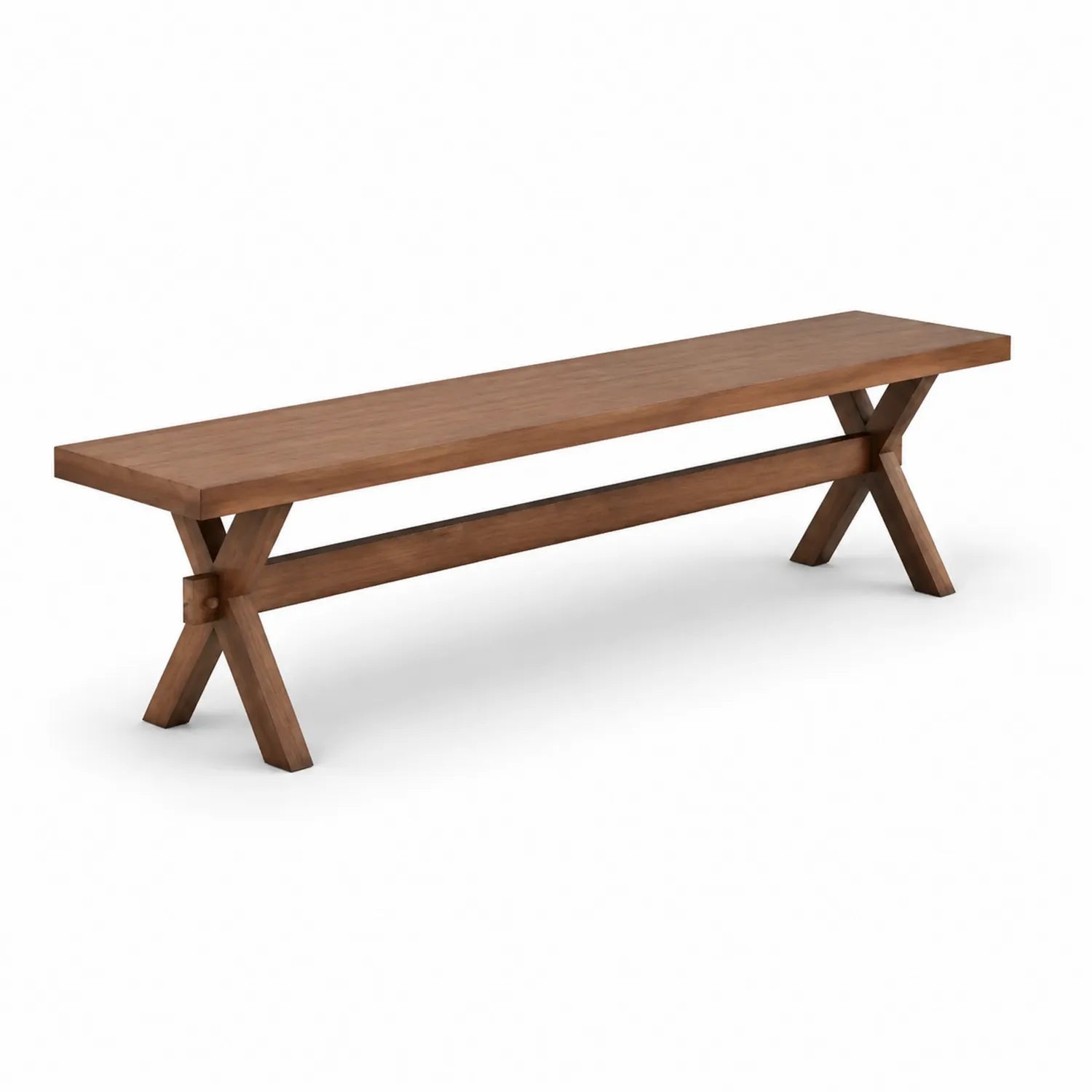 Holzbank Eiche Braun 180 cm
