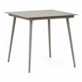 Metall-Esstisch 80x80x75 cm Grau