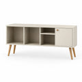 TV-Schrank MDF Beige mit Fächern und Tür