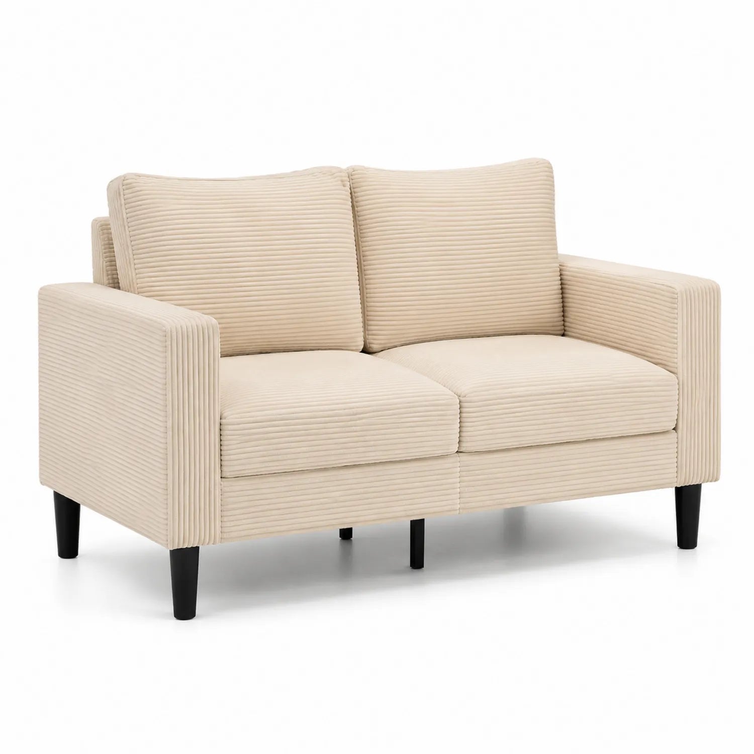 2-Sitzer Sofa Cord Beige