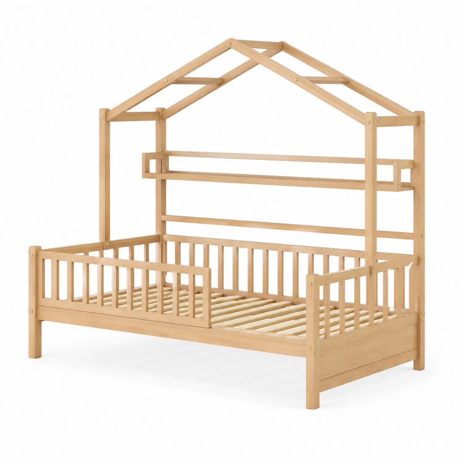 Kinderbett Hausform Kiefer 200x90 cm