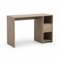 Schreibtisch rechteckig 120x60x75 cm Holzwerkstoff Eiche