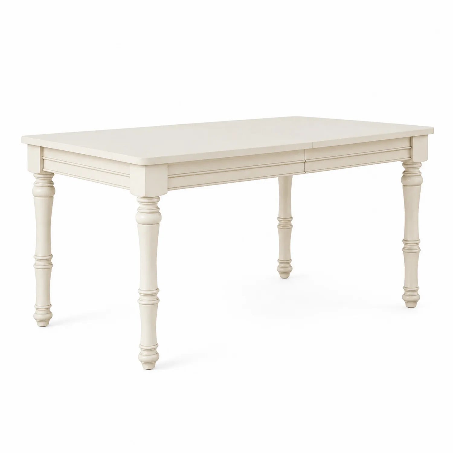 Holzesstisch Rechteckig 150x90 cm Creme