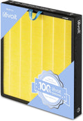 LEVOIT Vital 200S Luftreiniger für Haustierallergien, 3-in-1 True HEPA, Aktivkohlefilter, Ersatzfilter, Gelb