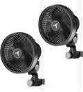 AC Infinity CLOUDRAY S6 - 150mm Clip-Ventilator für Grow Zelte im 2er-Pack, energieeffizienter EC-Motor, 10 Geschwindigkeits- und Oszillationsstufen, ideal für Innenbelüftung