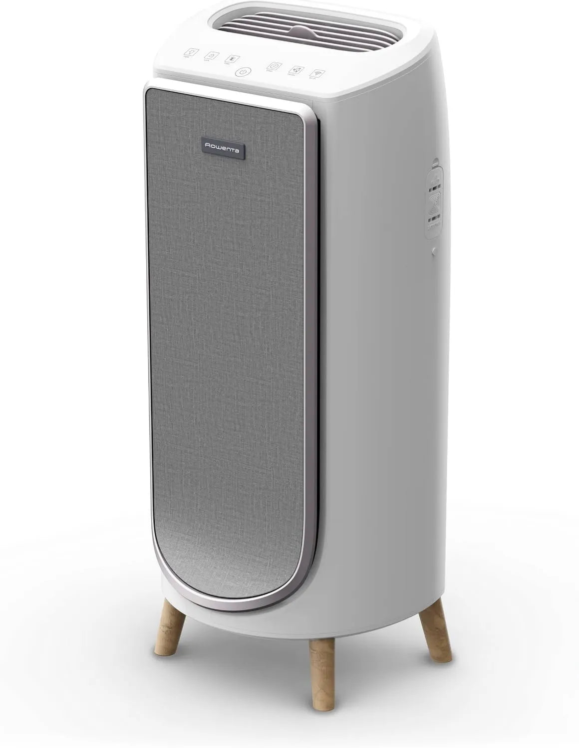 Rowenta Intense Pure Air Home Luftreiniger mit HEPA-Filter, CADR 360 m³/h, leise Betriebsmodi, App-Steuerung, Weiß/Textiloptik