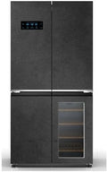 PKM WCD 595 EWTS NF Kühl-Gefrierkombination mit Weinkühlschrank, 606 L, NoFrost, Touch-Display, Granitoptik, Triple Fresh Zone