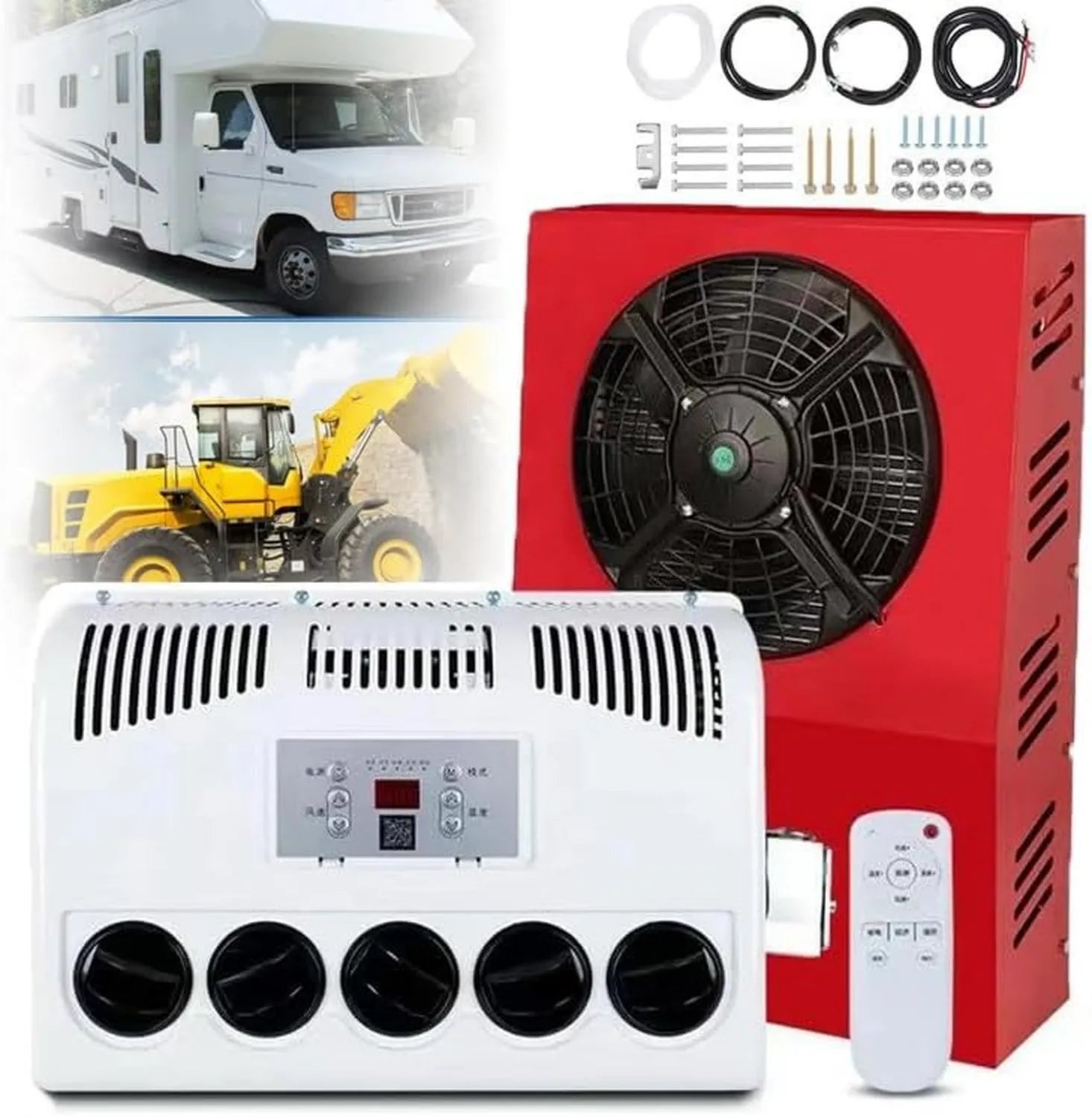 Leistungsstarke RV-Klimaanlage für LKWs und Wohnmobile – Effiziente Kühlung & leiser Betrieb