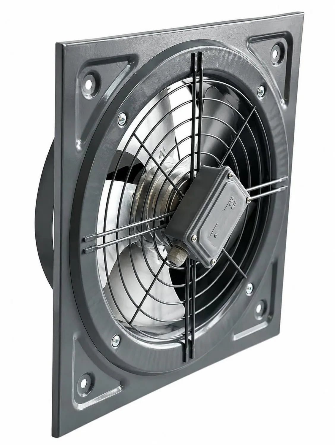 Leistungsstarker 350mm Wandventilator aus Metall für Fenster und Wandmontage - 230V