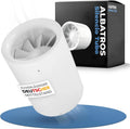 Ultraleiser Rohrventilator 100mm für Badezimmer, Küchen und Wohnräume