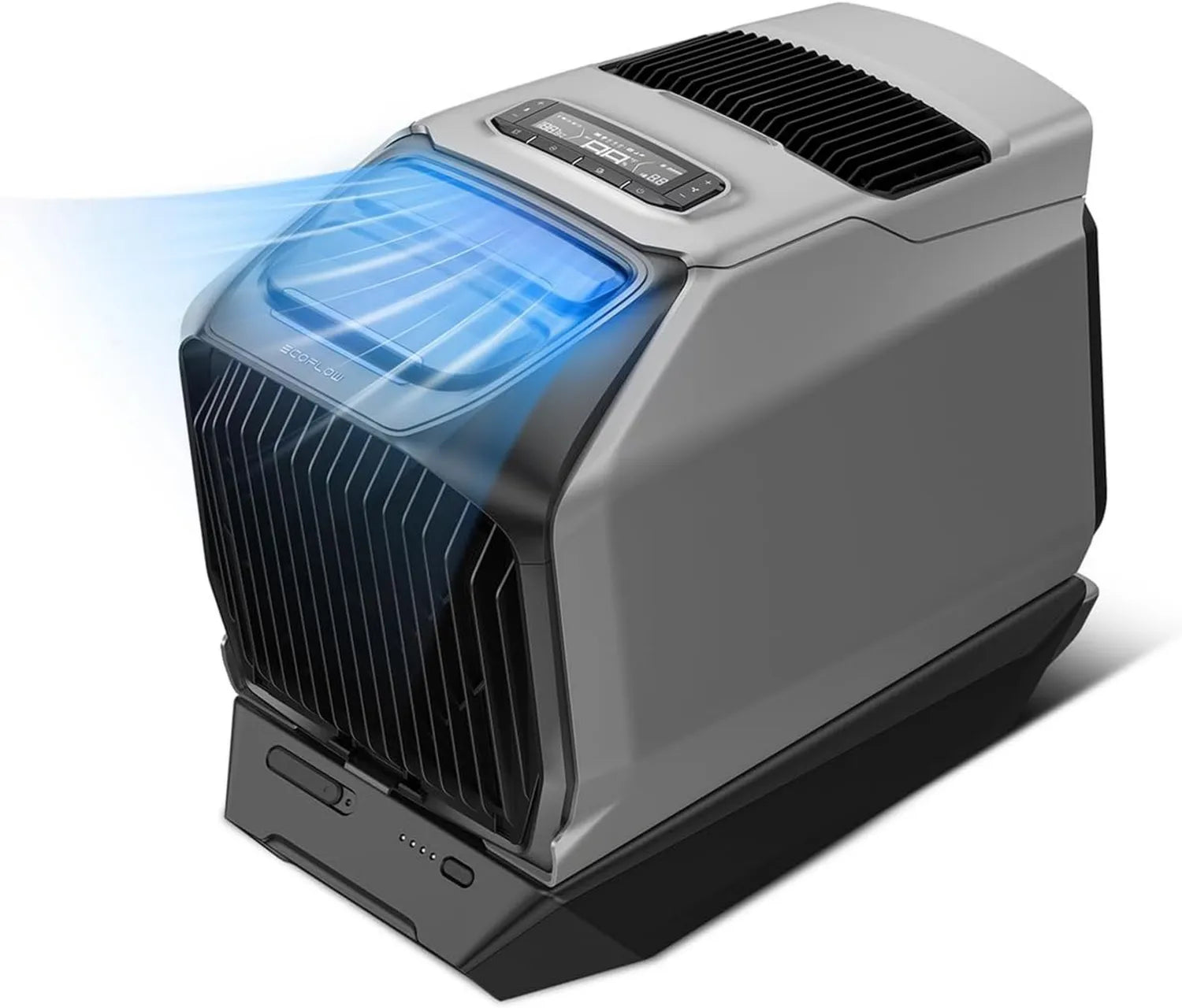 ECOFLOW WAVE 3 Tragbare Klimaanlage mit 1024Wh, 1800 W Kühlen, 2000 W Heizen, App-Steuerung, Ideal für Camping und Wohnmobile
