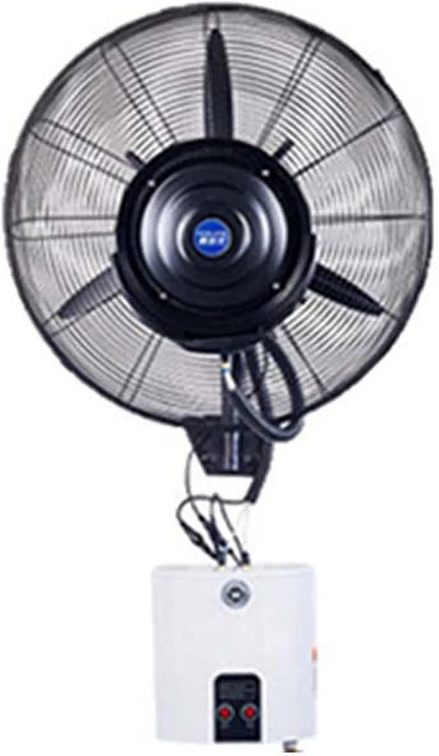 Industrieller Wandventilator mit Nebelfunktion – 3 Geschwindigkeiten für Werkstatt, Garage und Scheune