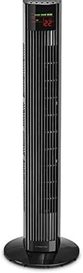 Leiser Turmventilator mit Fernbedienung und LED-Display, TVE 32 T
