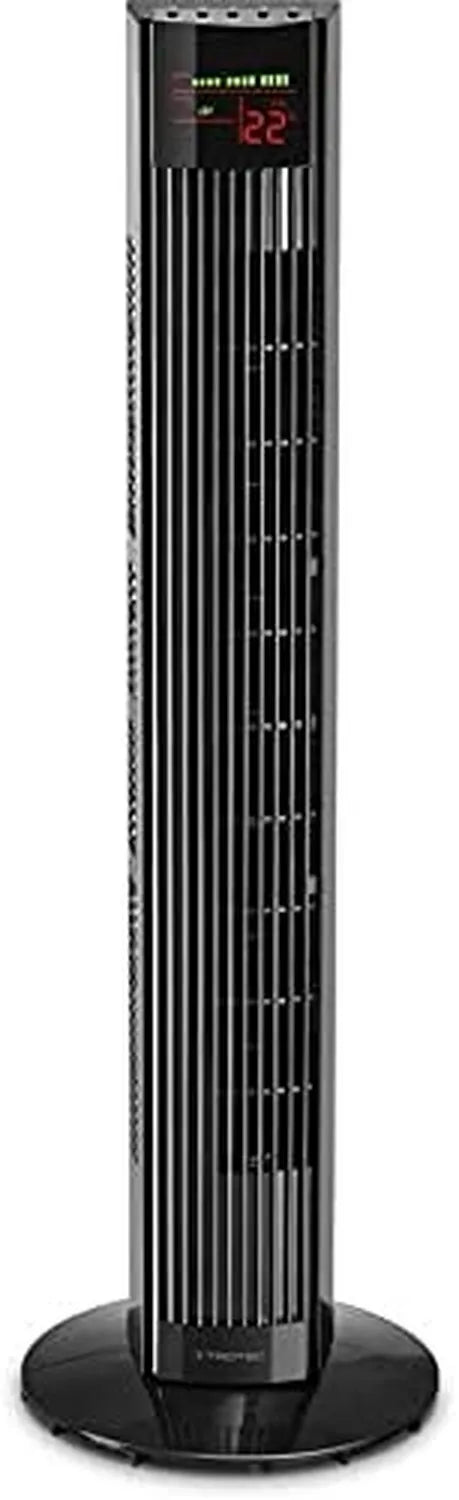 Leiser Turmventilator mit Fernbedienung und LED-Display, TVE 32 T