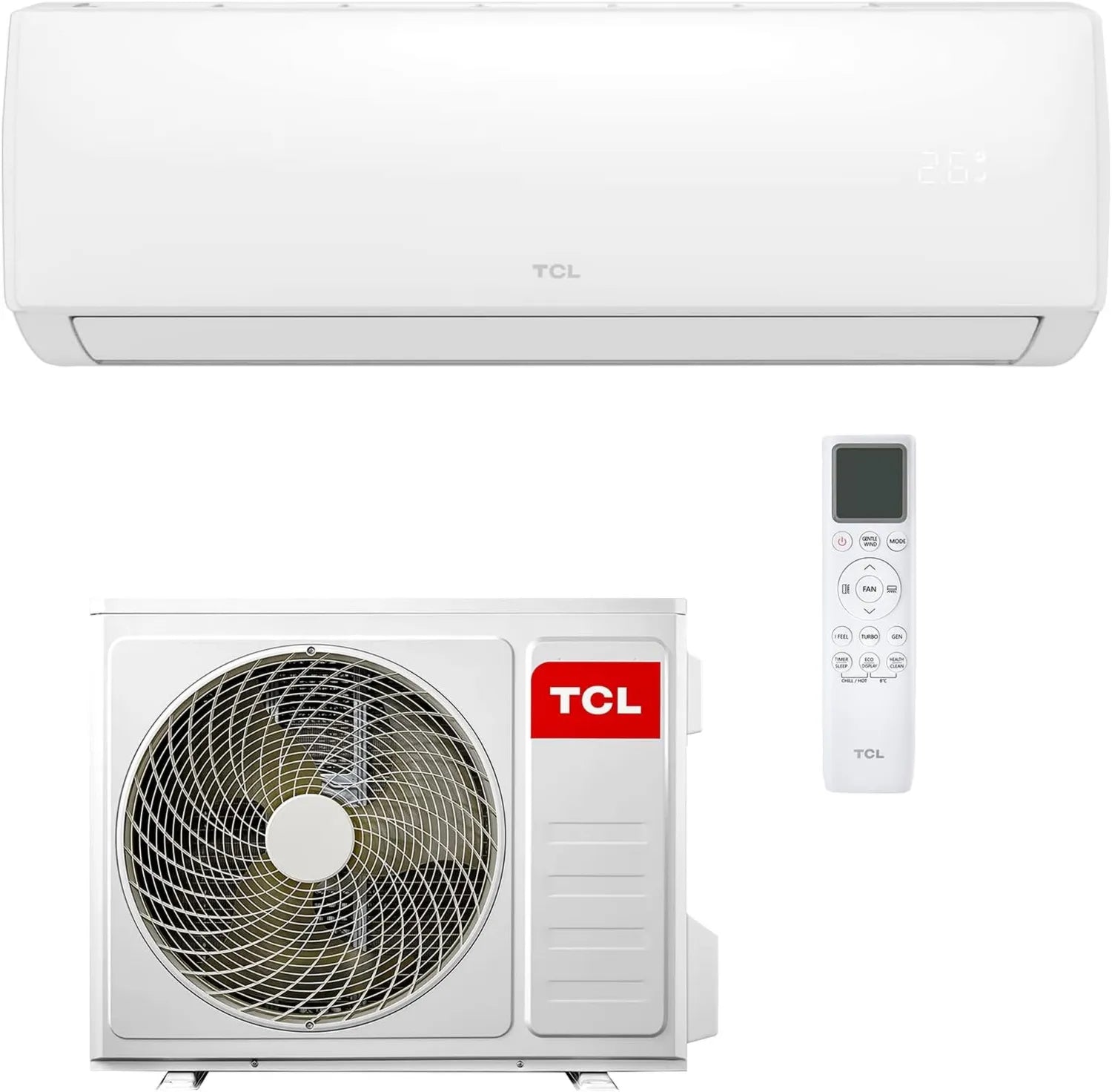 TCL Split-Klimaanlage 18000 BTU Elite XA73, Eco & Turbo-Modus, Räume bis 60 m², 4-Wege-Luftstrom, Kühlen & Heizen