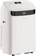 BE COOL 4-in-1 Klimagerät 14000 BTU mit Heizung und WLAN, Entfeuchter & Ventilator, geeignet für Räume bis 48 m², kompatibel mit Alexa & Google Assistant, inklusive Fernbedienung und Timer, weiß