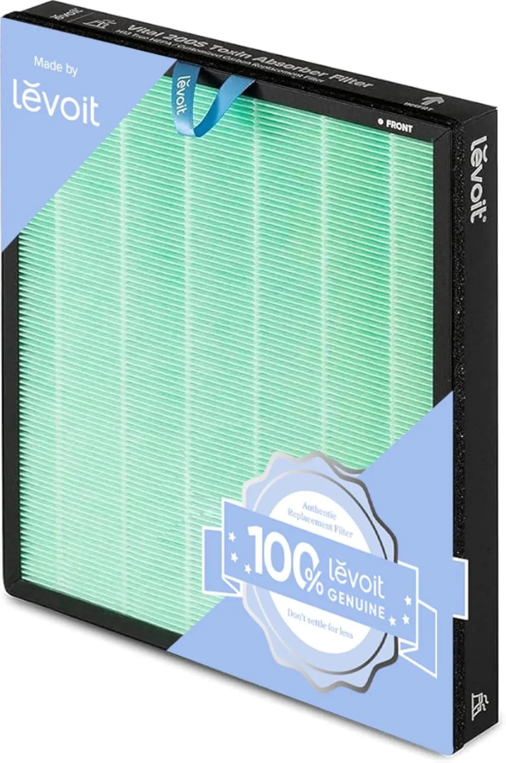 LEVOIT Vital 200S Luftreiniger Ersatzfilter, 3-in-1 HEPA und Aktivkohle, für Schadstoffabsorption, 1er Pack, Grün