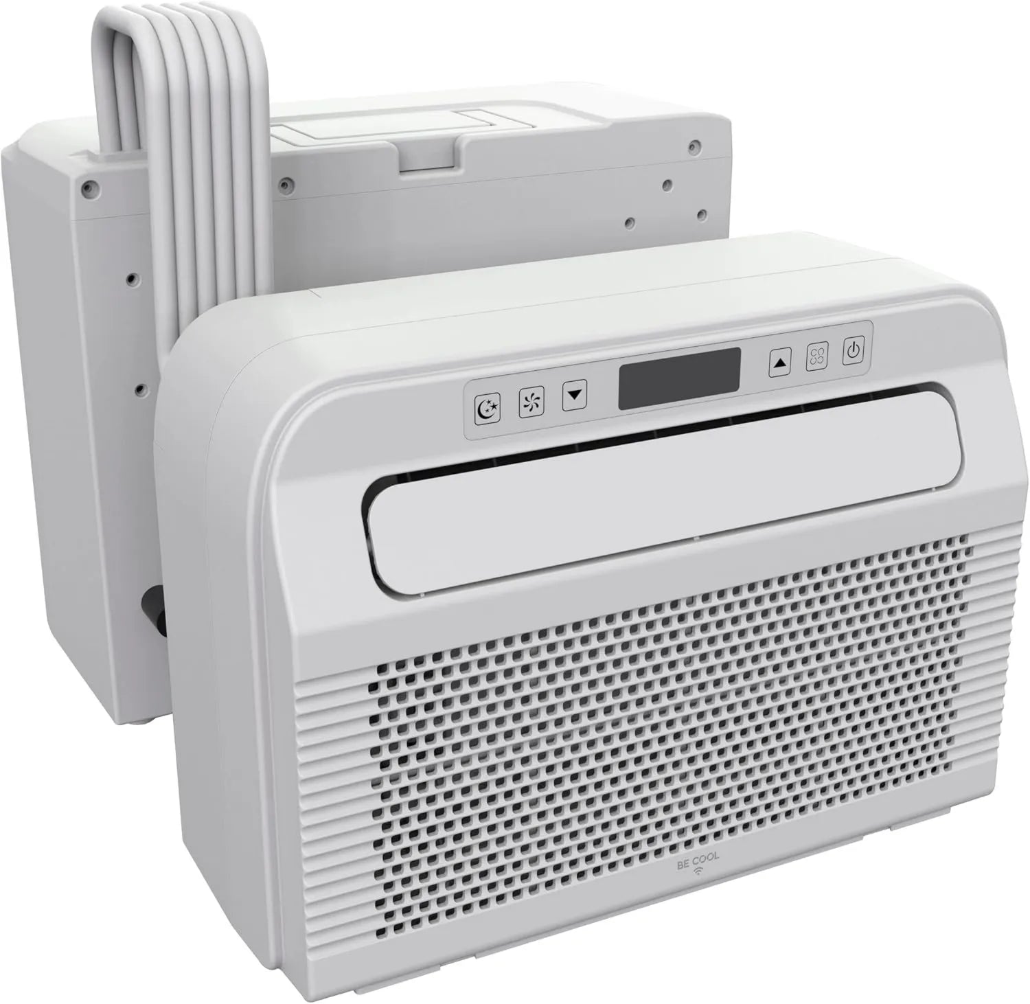 BE COOL 3in1 Mini Klimaanlage 5000 BTU mit WiFi und App, Kühlung & Entfeuchtung, für Räume bis 12 m²