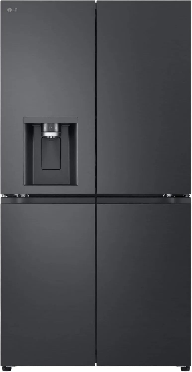 LG GML960EVBE Kühl- und Gefrierkombination, 641L, EEK E, Eis- und Wasserspender, DoorCooling, No Frost, Schwarz