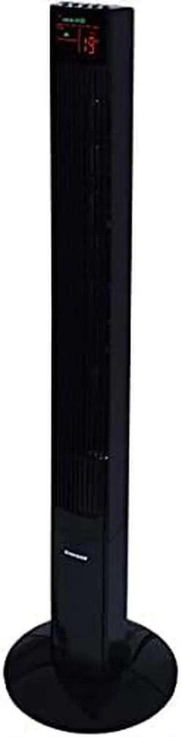 Hochleistungs-Turmventilator mit Fernbedienung, 50W Timer & Oszillation