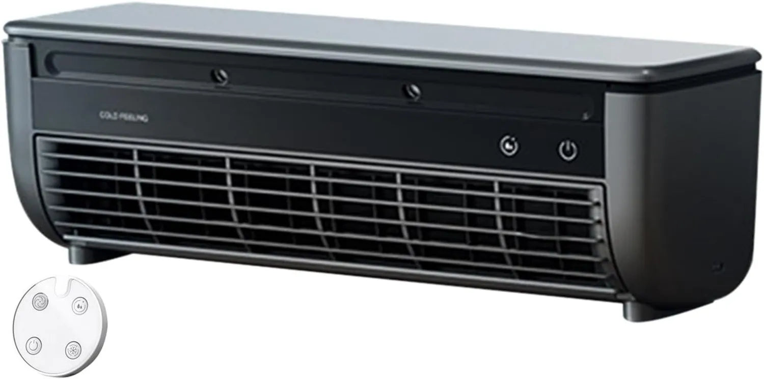 Tragbarer Luftkühler mit Ventilator-Funktion, wiederaufladbarer Tischventilator und Wandgerät