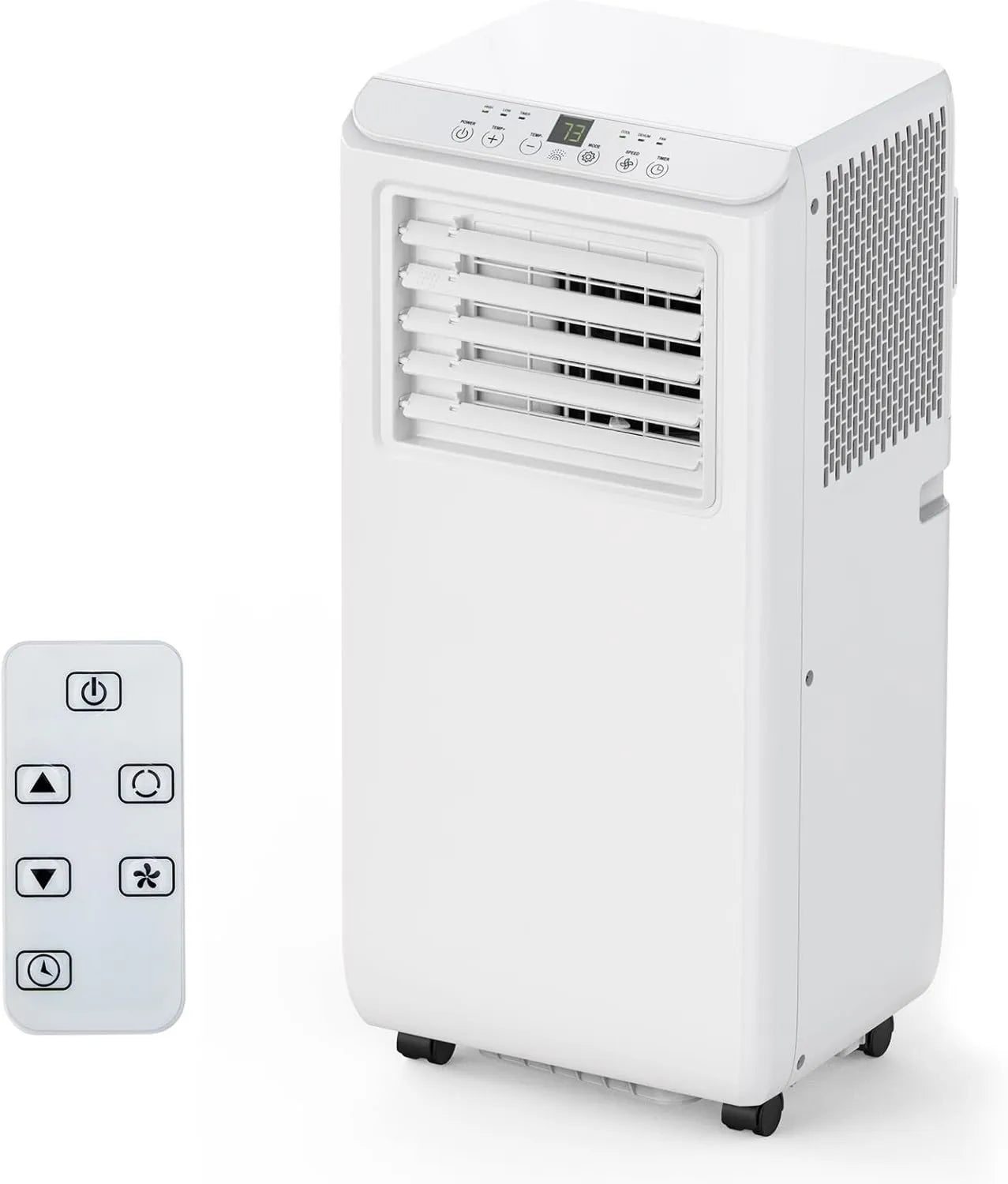 Kompakte 8000 BTU Klimaanlage mit leiser Kühlung, Fernbedienung und 24-Stunden-Timer