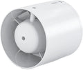 Hocheffizienter 4-Zoll-Kanalventilator mit Rückschlagventil für Badezimmerbelüftung