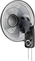 Leiser Industrie-Wandventilator mit 3 Geschwindigkeiten und Fernbedienung für Restaurants und Lager