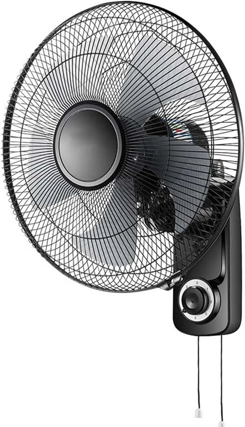 Leiser Industrie-Wandventilator mit 3 Geschwindigkeiten und Fernbedienung für Restaurants und Lager