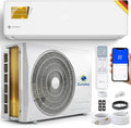 Split-Klimagerät Set - Effiziente Kühlung und Heizung - Mit Ionisator und WiFi-Steuerung - 18000 BTU - Energieklasse A++/A+ - Extrem leise - Inkl. Fernbedienung und Timer