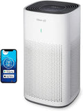 Smart Luftreiniger CA-507 mit HEPA-Filter und Ionisator - Ultra-leise: <10dB(A) im Schlafmodus - 350m³ saubere Luft - Für Räume bis 70m²