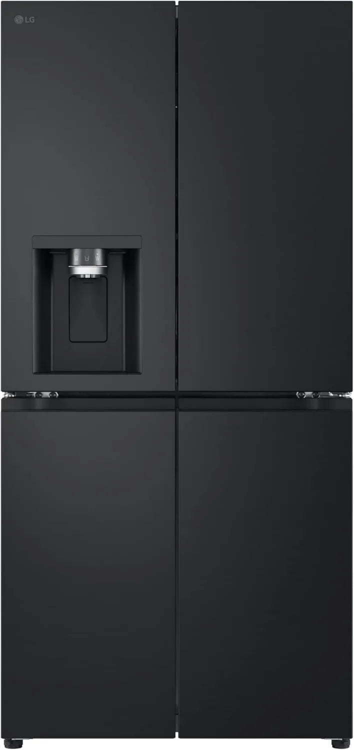 LG GML861EPPE Side-by-Side Kühlschrank, 506 L, mit Eis- und Wasserspender, UVNano-Technologie, Energieklasse E, Total No Frost, Silber