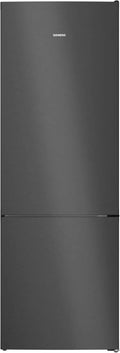 Siemens iQ300 Stand-Kühl-Gefrierkombination XXL, 203 x 70 cm, 311 L Kühlraum & 129 L Gefrierfach, Total noFrost, seamlessFit, hyperFresh 0°C, antiFingerprint Schwarzstahl