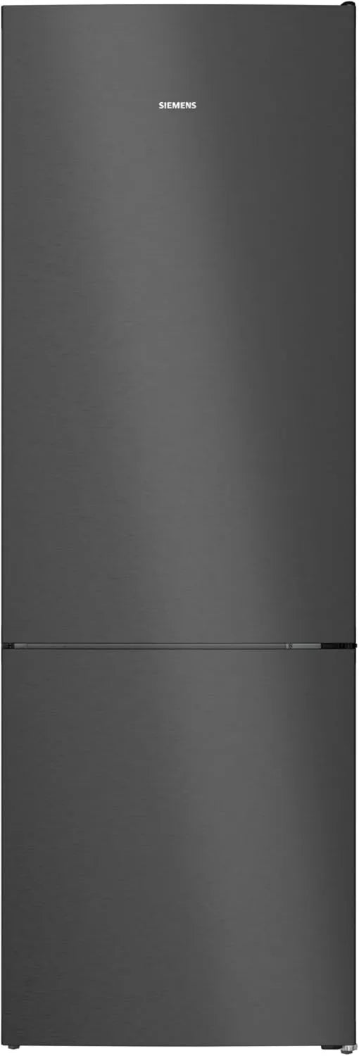 Siemens iQ300 Stand-Kühl-Gefrierkombination XXL, 203 x 70 cm, 311 L Kühlraum & 129 L Gefrierfach, Total noFrost, seamlessFit, hyperFresh 0°C, antiFingerprint Schwarzstahl