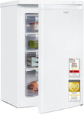 Kompakter Gefrierschrank 91L | Energieklasse E, Leise 40dB | 4-Sterne, Manuelle Steuerung, Türanschlag Wechselbar | Weiß