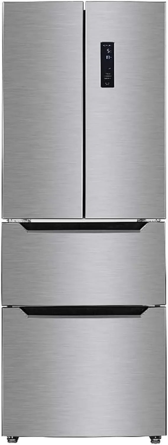 WOLKENSTEIN NoFrost French Door Kühl-Gefrierkombination, 320L, Touchscreen, 4****, Edelstahl
