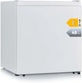 SEVERIN Mini-Kühlschrank, leise, mit Gefrierfach, 45L Volumen, wechselbarer Türanschlag, weiß