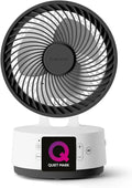 Meaco Sefte 6 Tischventilator, 21 cm, austauschbarer Akku, leiser Betrieb ab 22 dB, energieeffizient 1-18 W, bis zu 26 Std. Laufzeit, Nacht- und Eco-Modus, Fernbedienung, 3 Jahre Garantie
