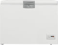 Beko HSM22340 Kühltruhe, 230L, leise 35 dB, 2 Körbe, LED-Anzeige, abschließbar, Rollen