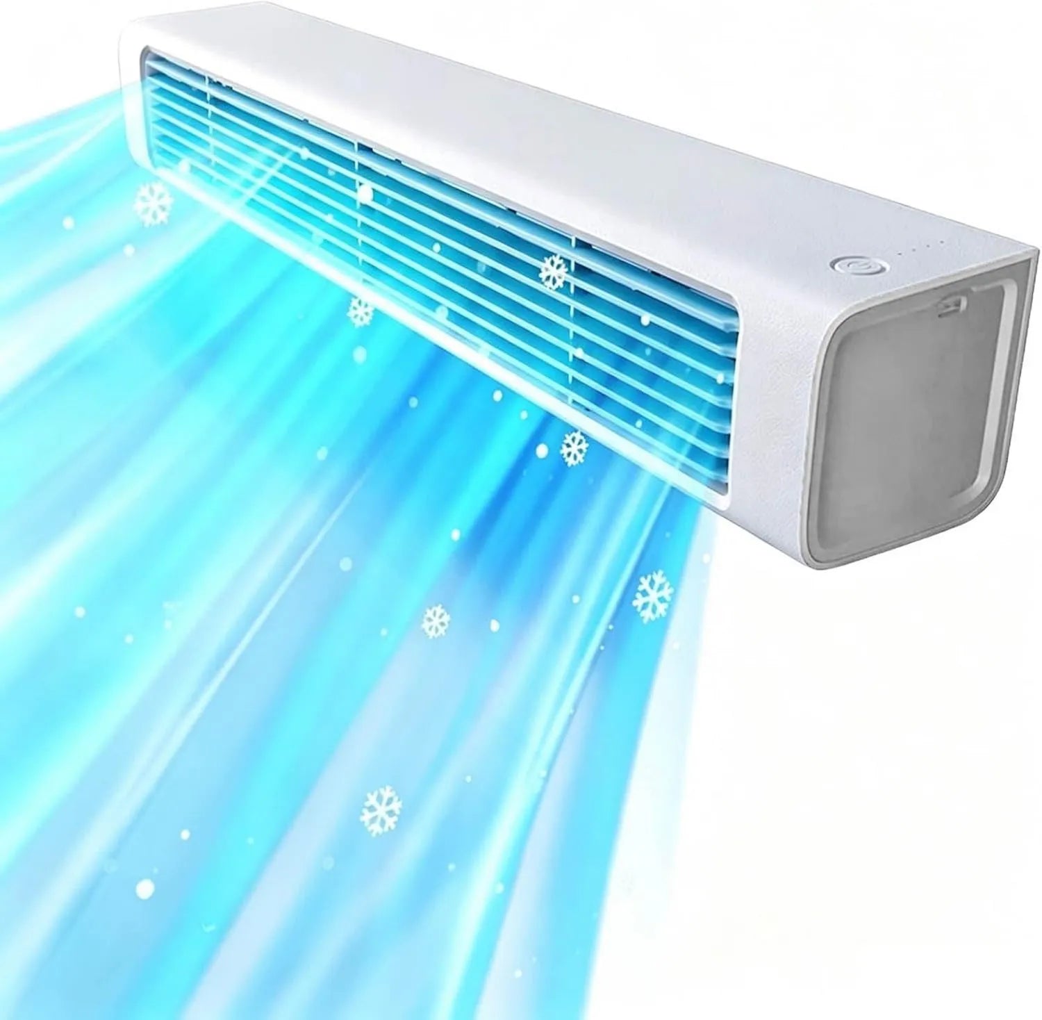 Leistungsstarke mobile Klimaanlage mit Fernbedienung und drei Geschwindigkeiten für Zuhause und Büro