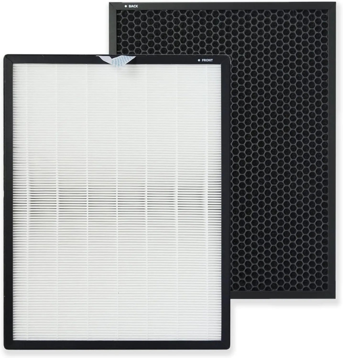 PUREBURG Ersatzfilter für Levoit EverestAir, H13 HEPA Aktivkohlefilter, 3-stufiges Reinigungssystem, 1 Stück