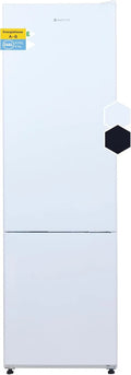 Magictec Freistehende Kühl-Gefrierkombination 266L, Low-Frost, LED-Beleuchtung, Weiß