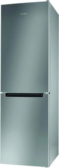 Privileg NoFrost Kühl-Gefrierkombination, 328L, Energiesparend, LED-Steuerung, Silber