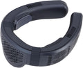 SIXRUN Tragbarer Nackenventilator mit Halbleitertechnologie, 3 leise Geschwindigkeiten für Outdoor-Aktivitäten, in Marineblau