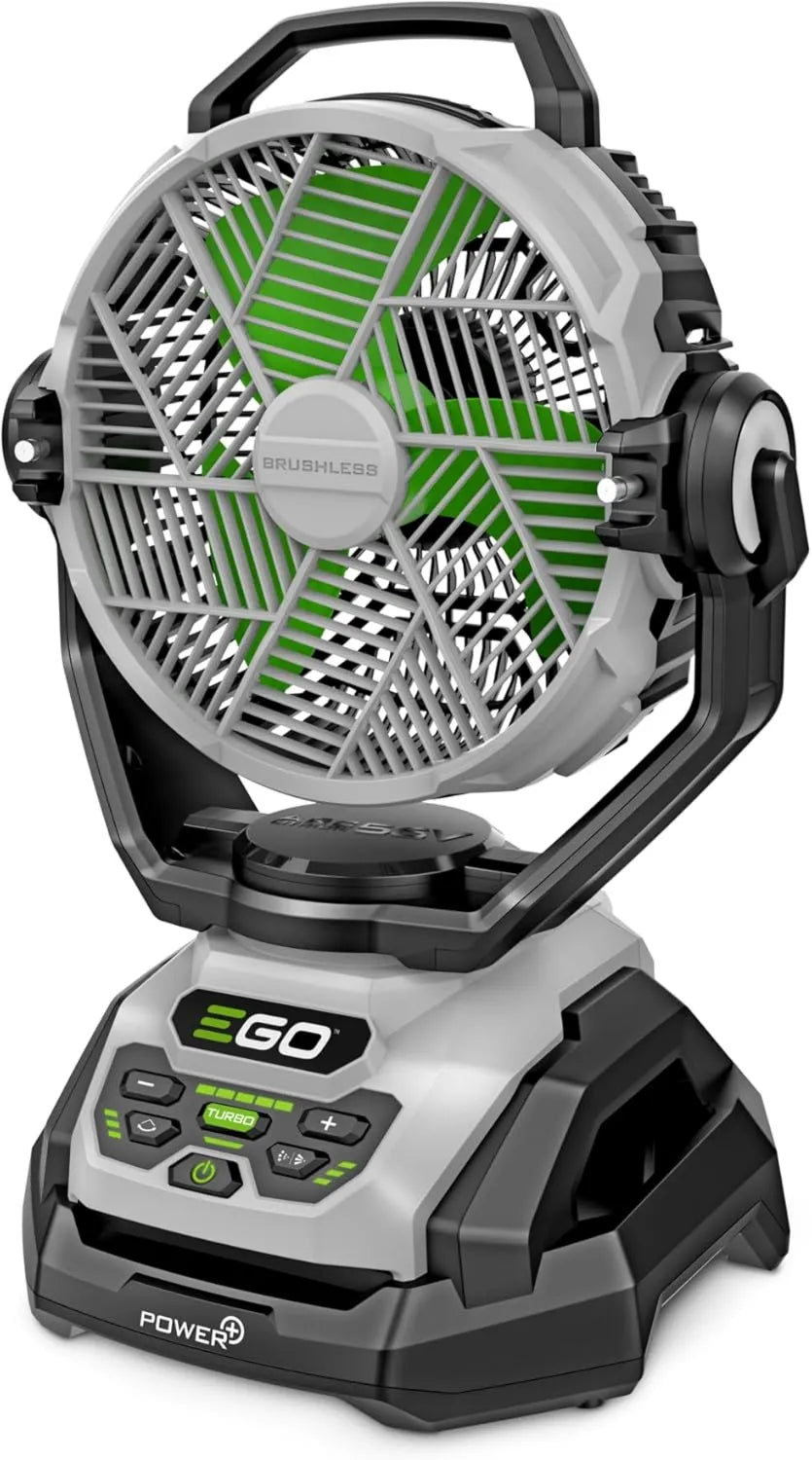 EGO Power+ FN1000 Akku-Ventilator 25,4 cm, Oszillation, 6 Geschwindigkeiten, 3 Nebelmodi, ohne Akku und Ladegerät